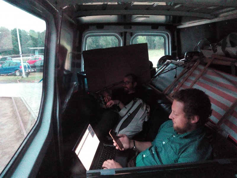 Back to Berlin from #cccamp15