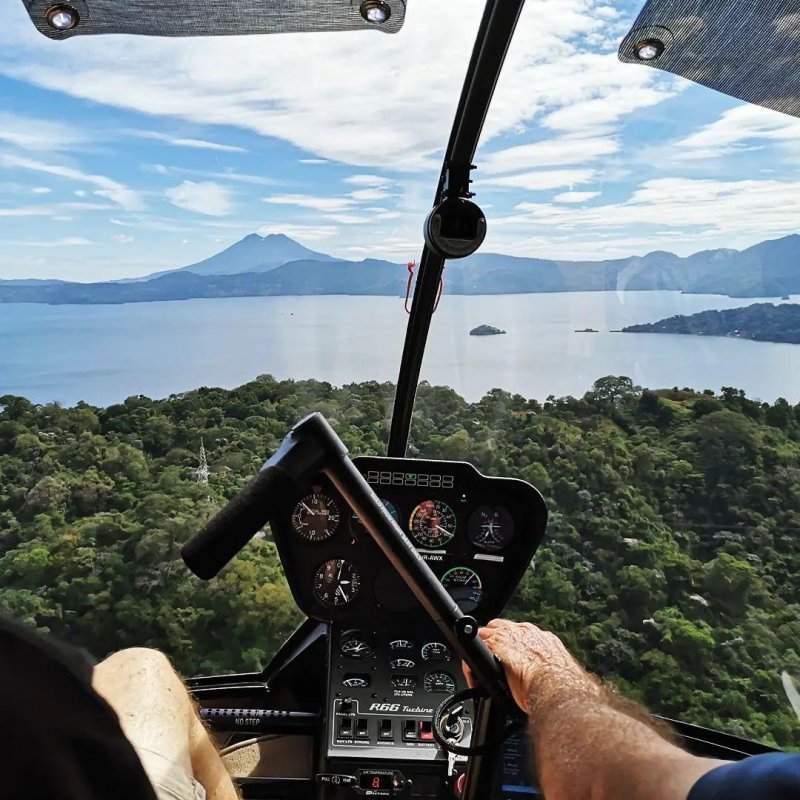 Fell in love with helicopter flight today. Also, what a beautiful country El Salvador is!