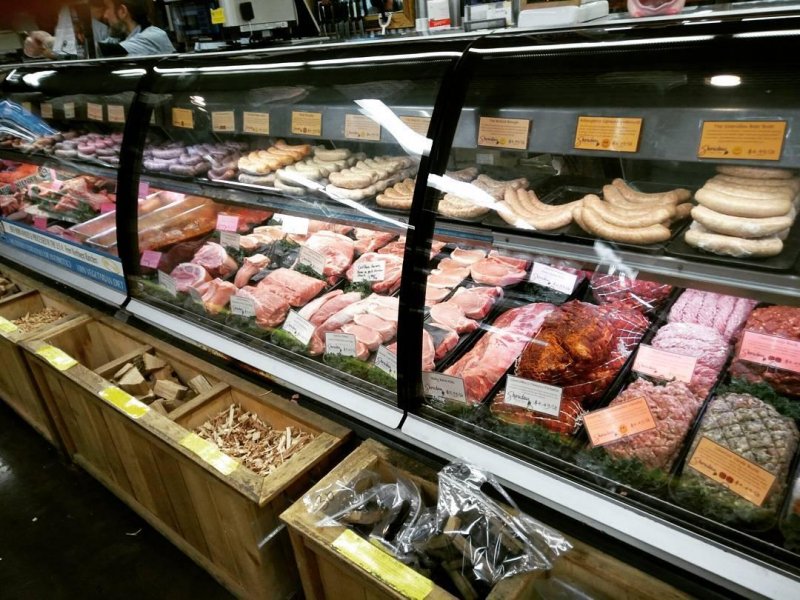 Went sausage shopping at Sharedon Market. Got some beef leather as well. Amazing place.