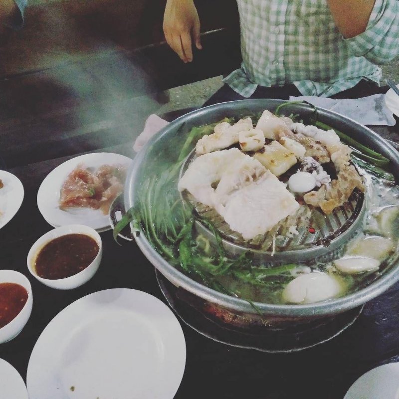 BBQ hot pot FTW!