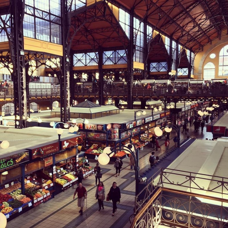 Keeping in line with the rest of Budapest’s grand buildings, the central market hall is both huge and majestic. Well worth a visit both for sightseeing and grocery shopping.